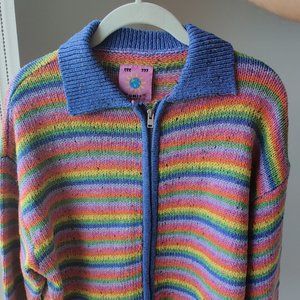 Rainbow Pixie Sweater